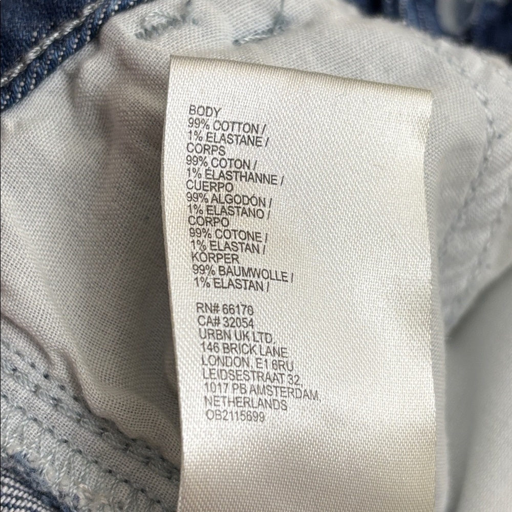 Pilcro Blue Wide Leg Jeans - Picture 14 of 14